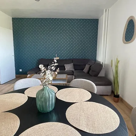Chez Mégane&anthony à Strasbourg Apartman